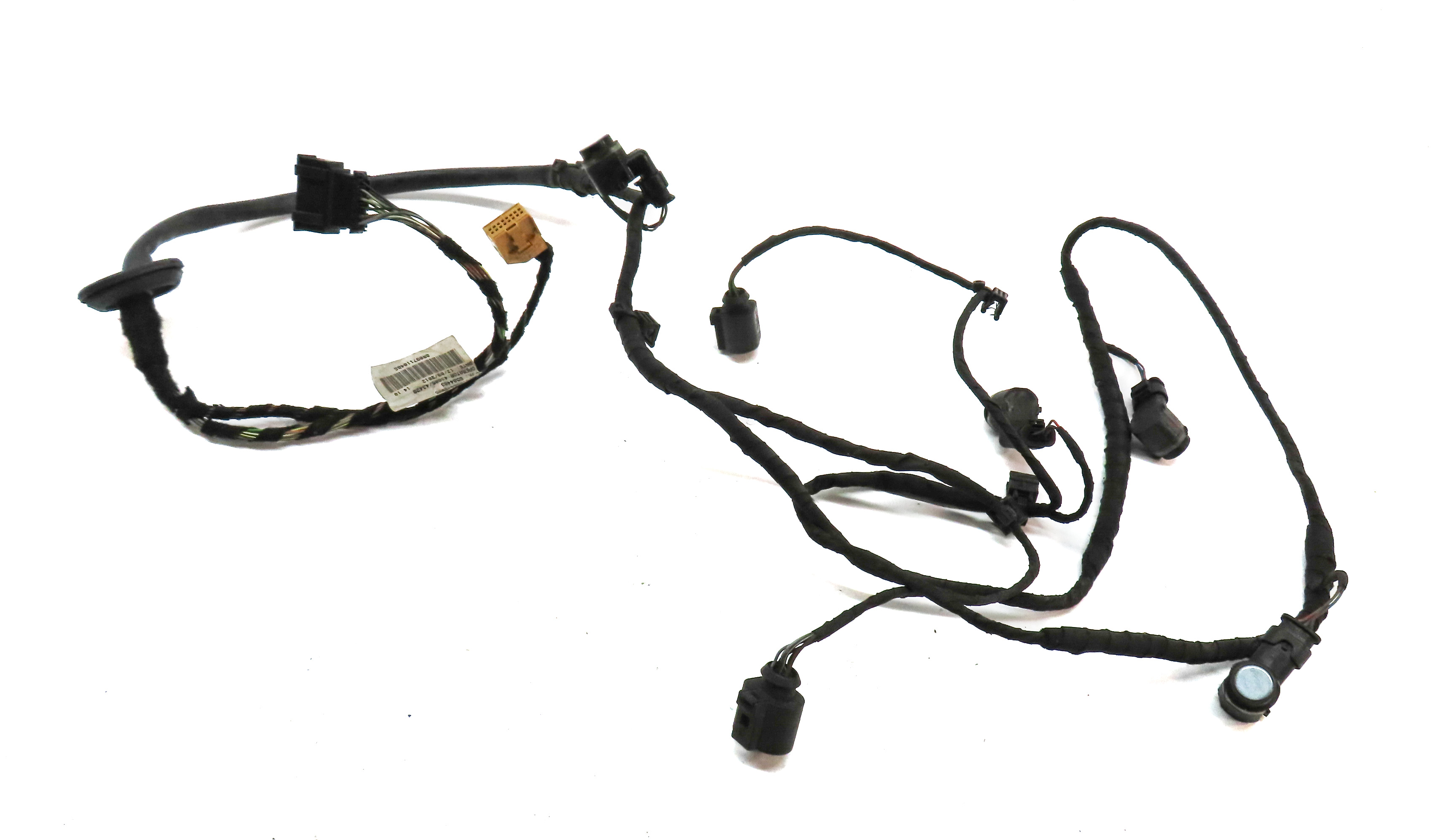 2013 AUDI Q5 (B8 8R) REAR PARK ASSIST PDC DISTANCE CONTROL SENSOR SET (GRAY) — exact item pictured